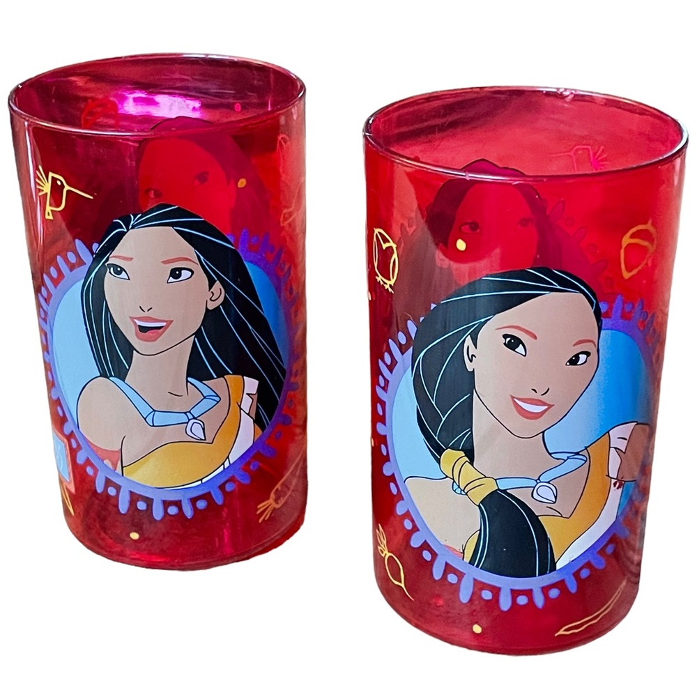 90s Pocahontas Acrylic Juice Glasses